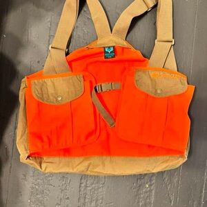 Orange and Brown women’s hunting vest